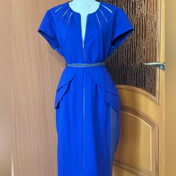 Catherine Deane women’s midi pencil dress Sz 46 USA Sz 14. Runs big. - Picture 7 of 16